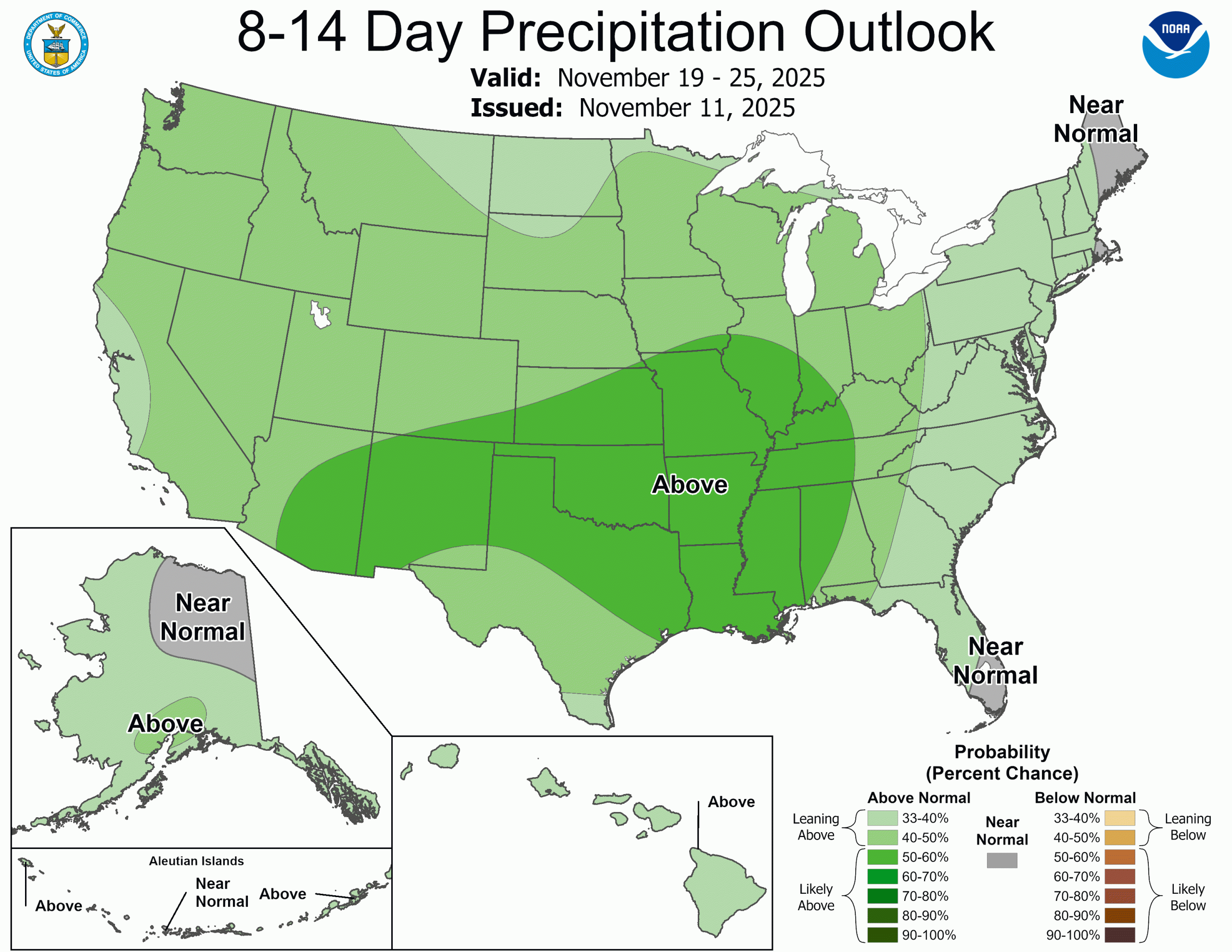 Moderate Risk for Significant Rainfall for Southeast Texas and Louisiana