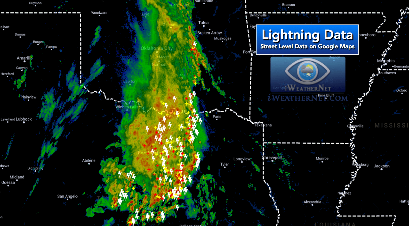 Top 97+ imagen accurate lightning map