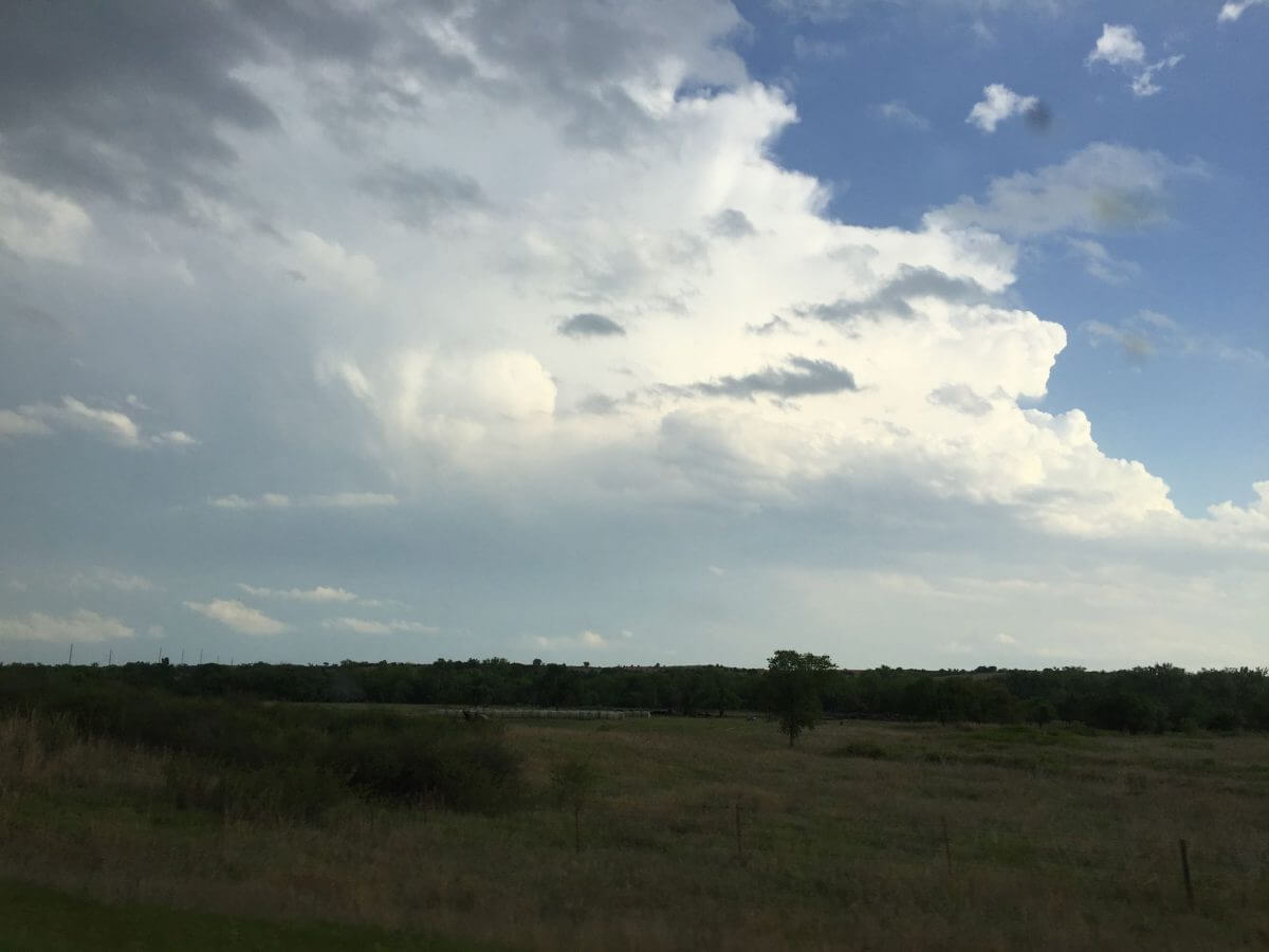 Supercell near Greensburg, Kansas, May 8th