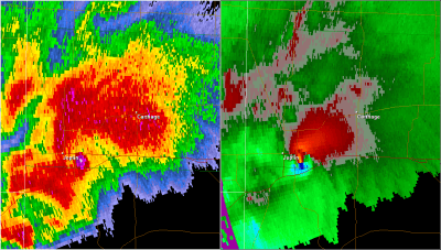 Joplin tornado radar