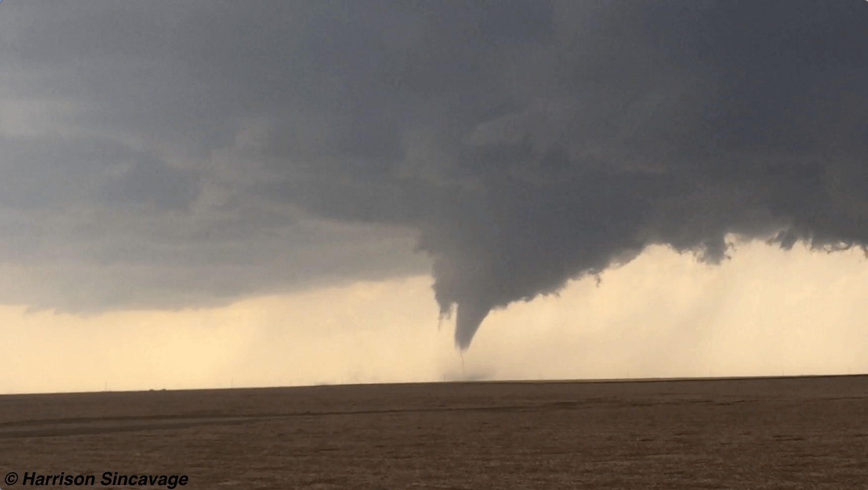 Family of Tornadoes near Dodge City, Kansas, on May 24th, 2016