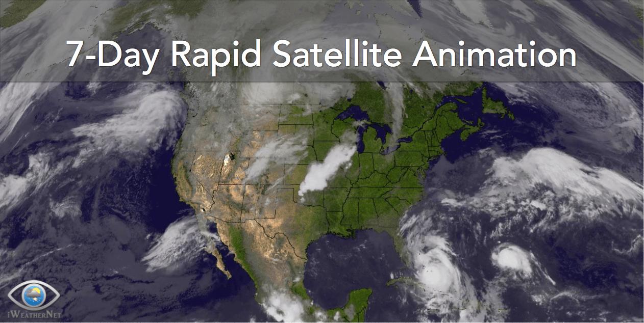 West Coast Satellite Weather Map U.S. Long 7 Day Satellite Loop – iWeatherNet