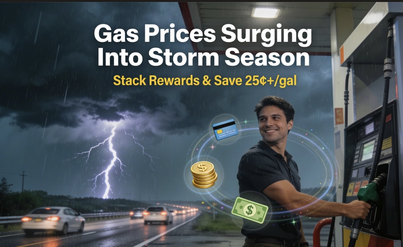 Gas Prices Are Surging Into Severe Weather Season: How to Save Big at ...