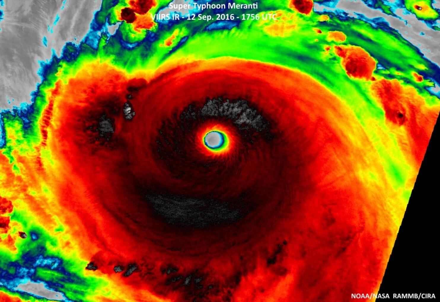 Image of Super Typhoon Meranti